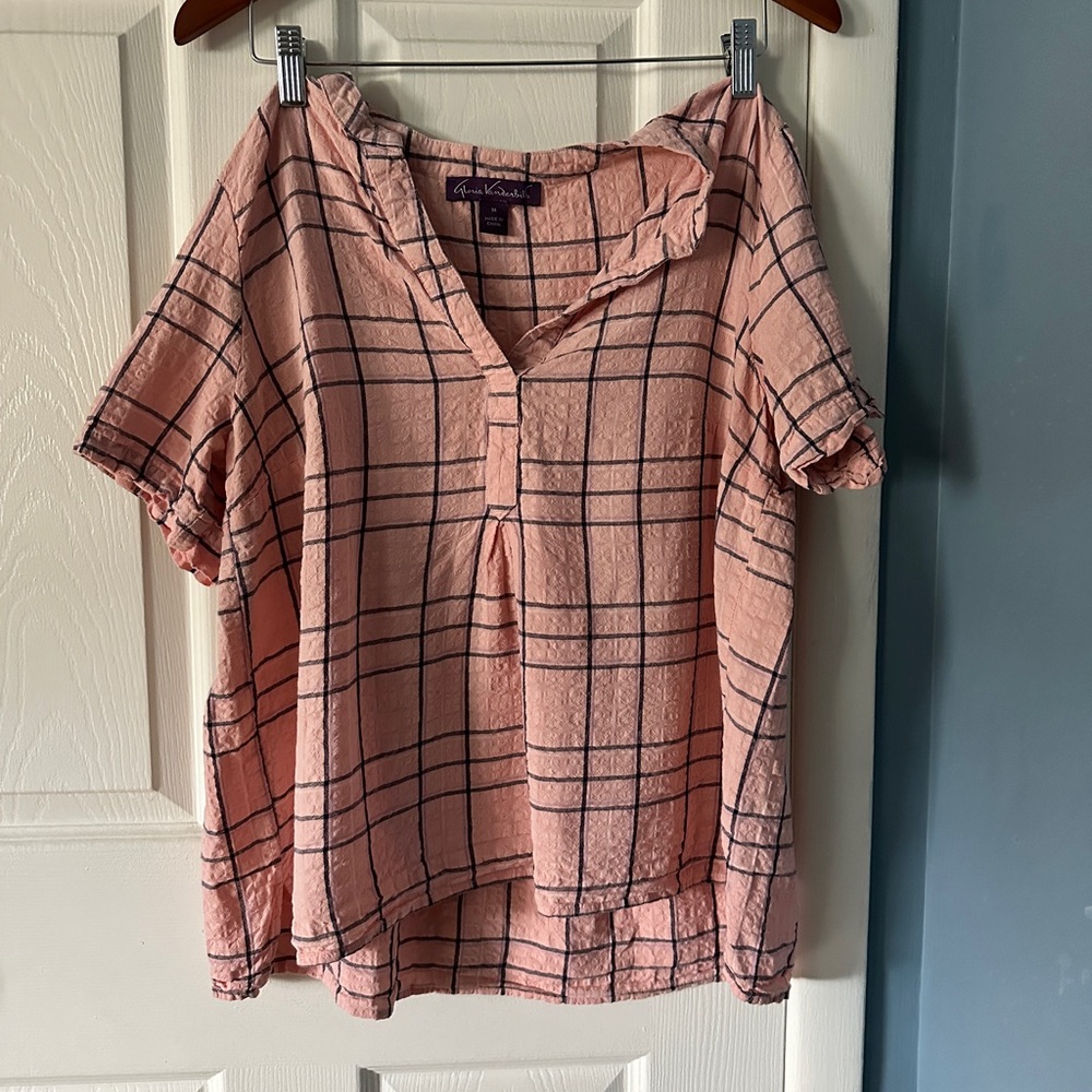 Gloria Vanderbilt Flowy Shirt - Medium (can fit LG)